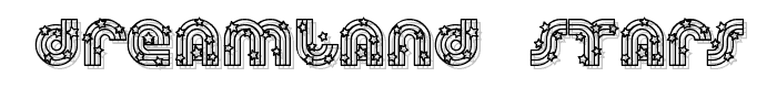 Dreamland Stars font